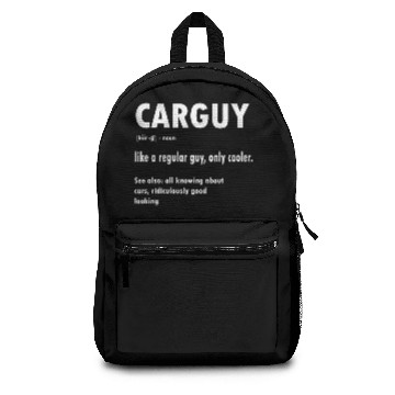 Discover Car Guy Backpacks