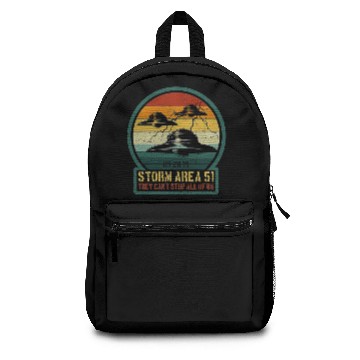 Discover STORM AREA 51 THEY CAN'T STOP US Backpacks