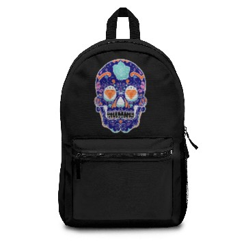 Discover Sugar Skull - Diamonds Skull Backpacks