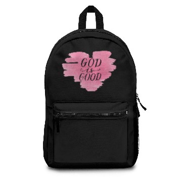Discover God Is Good Heart Christian Religious Blessed Backpacks