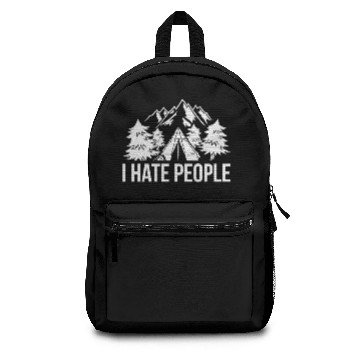 Discover I Hate People Backpacks
