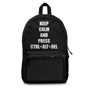 Discover Computer Science Nerd Geek Programmer Keep Calm Backpacks