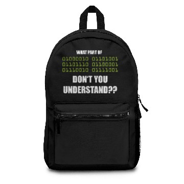 Discover Computer Science Nerd Geek Programmer Binary Backpacks