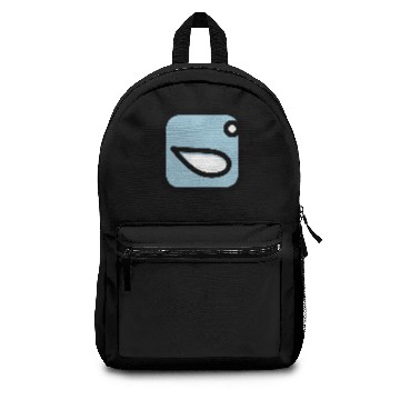 Discover simple line funny bird icon vector Backpacks