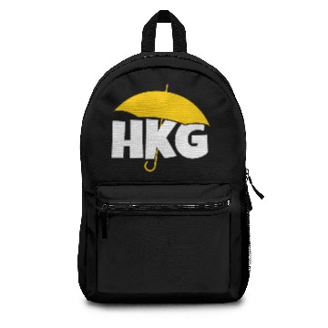 Discover Support HKG Hong Kong Yellow Umbrella Movement Backpacks