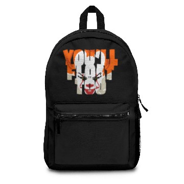 Discover Pennywise It Clown You'll Float Too Backpacks