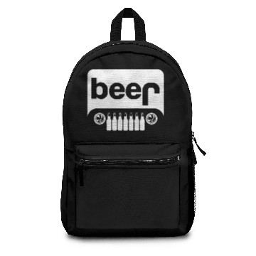 Discover Beer Jeep Backpacks