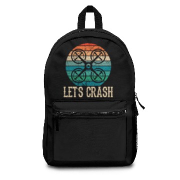 Discover Lets crash - drone, quadrocopter, flight Backpacks