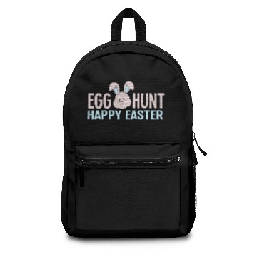 Discover Egg Hunt happy easter Backpacks