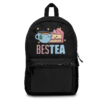 Discover BesTea Cake Slice Dessert Matching Coffee Herb Backpacks