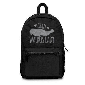 Discover Crazy Walrus lady Backpacks