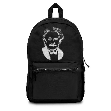 Discover Albert Einstein Head White Backpacks