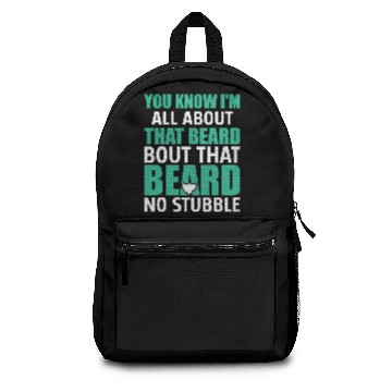 Discover Beard Movember Day Backpacks