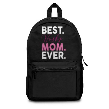 Discover BEST HUSKY MOM EVER Backpacks