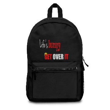 Discover GET OVER IT Backpacks