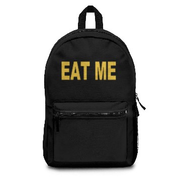 Discover Eat me pizza ringer Backpacks
