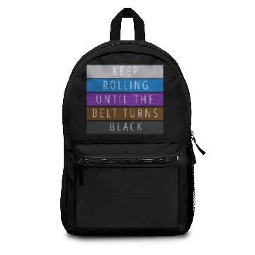 Discover Keep Rolling | BJJ | Black Belt | Jiu jitsu Backpacks