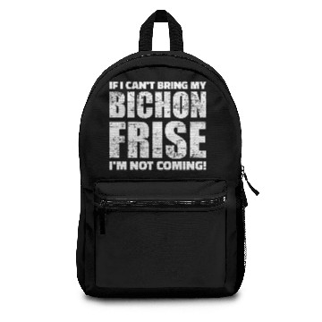 Discover Bichon Frise Backpacks