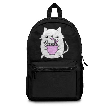 Discover Ramen Cat Gift Backpacks