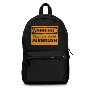 Discover Airbrush Quote Backpacks