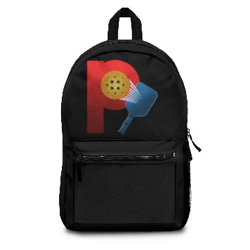 Discover Power Pickleball Simple Solid Pickleball Player Backpacks