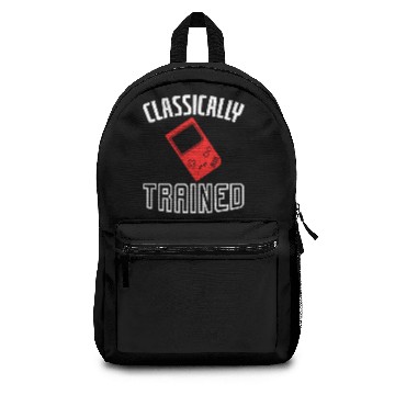 Discover Classically Trained Retro Gamer Backpacks