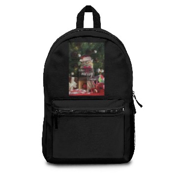 Discover Grumpy cat is this merry (christmas) enough Backpacks