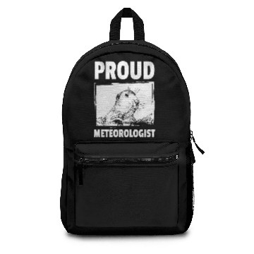 Discover Meteorologist GroundHog Day Design Backpacks