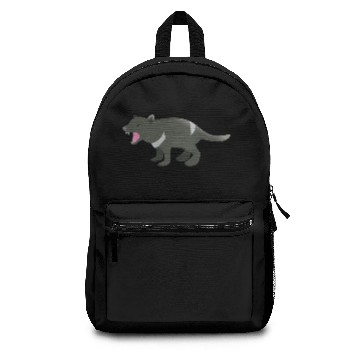 Discover Growling standing Tassie devil (Tasmanian devil) Backpacks