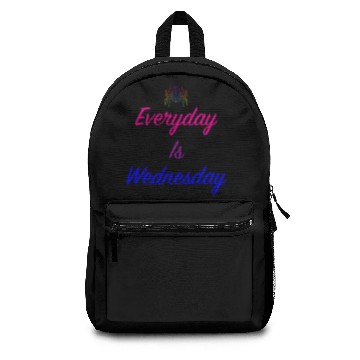 Discover Everyday is Wednesday Backpacks