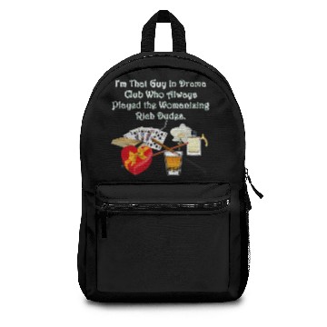 Discover Typecast Playboy Dude--Improved Version Backpacks