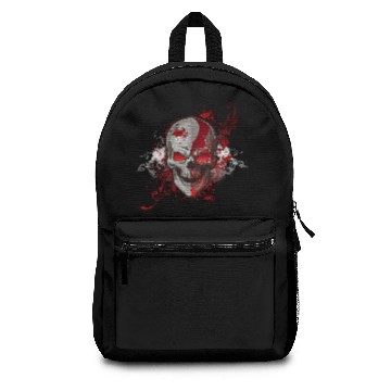 Discover Red Skull Backpacks