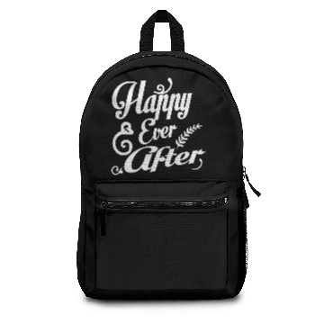 Discover Wedding Quotes Happy Ever After Backpacks