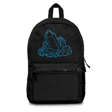 Discover Gemstone crystal blue Backpacks