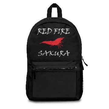 Discover Red Fire Shrimp Backpacks