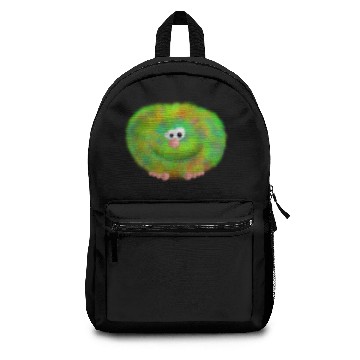 Discover Smiling Shaggy Bobble Monster Backpacks