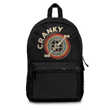 Discover Cranky | smooth & vintage cycle pedals gift Backpacks