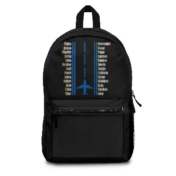 Discover Pilots Alphabet Pilot Backpacks
