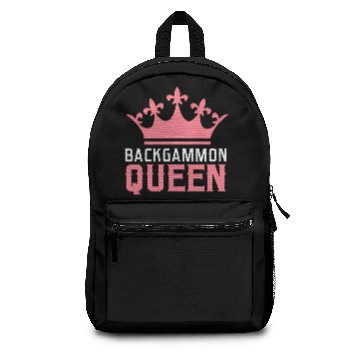 Discover backgammon board game chess queen Backpacks