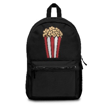Discover Popcorn Vintage Retro Funny Backpacks
