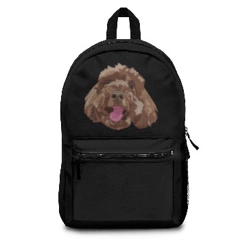Discover Brown Poodle Doodle Face Backpacks