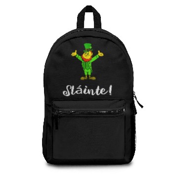 Discover Slainte - Funny Irish St Patricks Day Backpacks