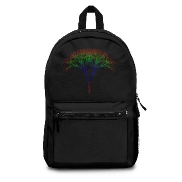 Discover Rainbow Tree brown branches Backpacks