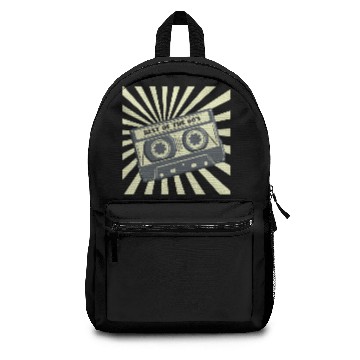 Discover 80s retro cassette nostalgia Backpacks