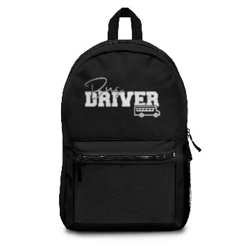 Discover School Bus Driver Gift Bus Driver Design Backpacks