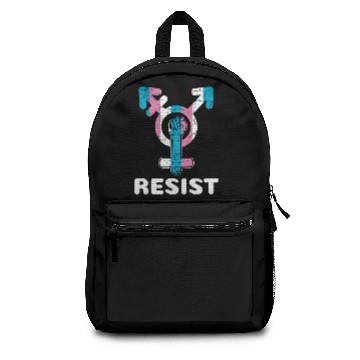 Discover Resist Trans Power Trans Advocate Gift Backpacks