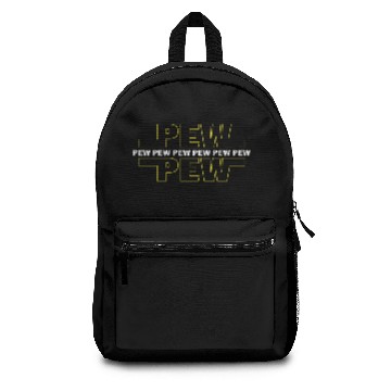 Discover Pew Pew Wars Funny Backpacks