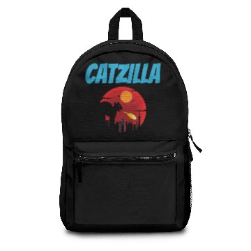 Discover Catzilla Cat Meow Backpacks