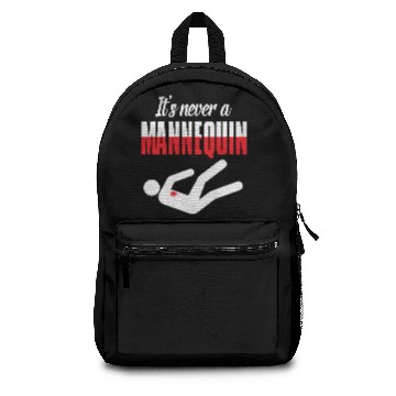 Discover Never Mannequin Funny Serial Killer Documentaries Backpacks