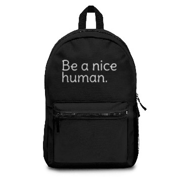 Discover Be a Nice Human, Brunch,Weekend, Boating, Workout Backpacks